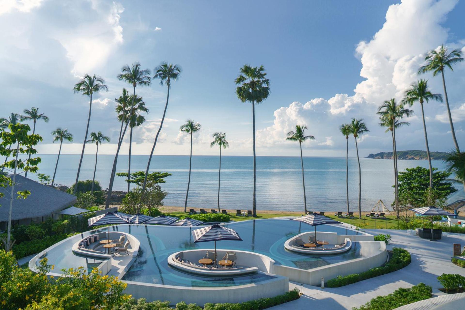 Hyatt Regency Koh Samui Ξενοδοχείο Παραλία Σαγουένγκ Εξωτερικό φωτογραφία The beach at the hotel