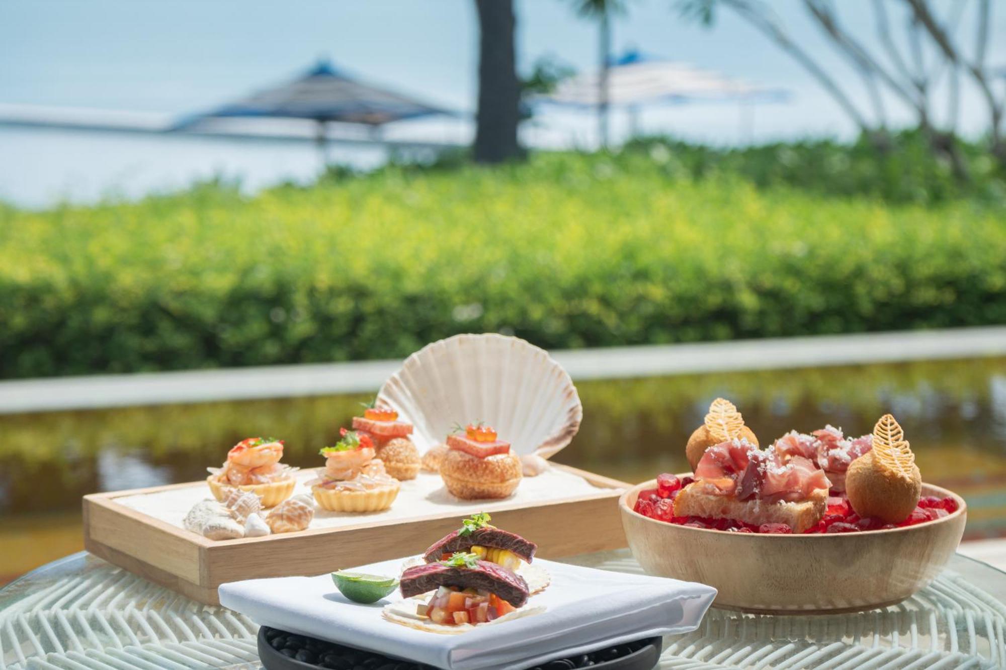 Hyatt Regency Koh Samui Ξενοδοχείο Παραλία Σαγουένγκ Εξωτερικό φωτογραφία A selection of tapas